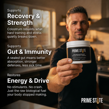 Prime State Grass-Fed Colostrum Powder — Advanced Gut, Immune & Recovery Formula